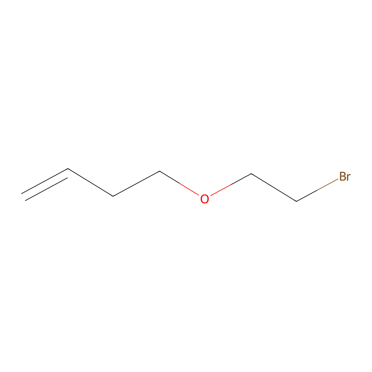 4-(2-Bromoethoxy)but-1-ene molecular structure, CAS 1092285-48-7