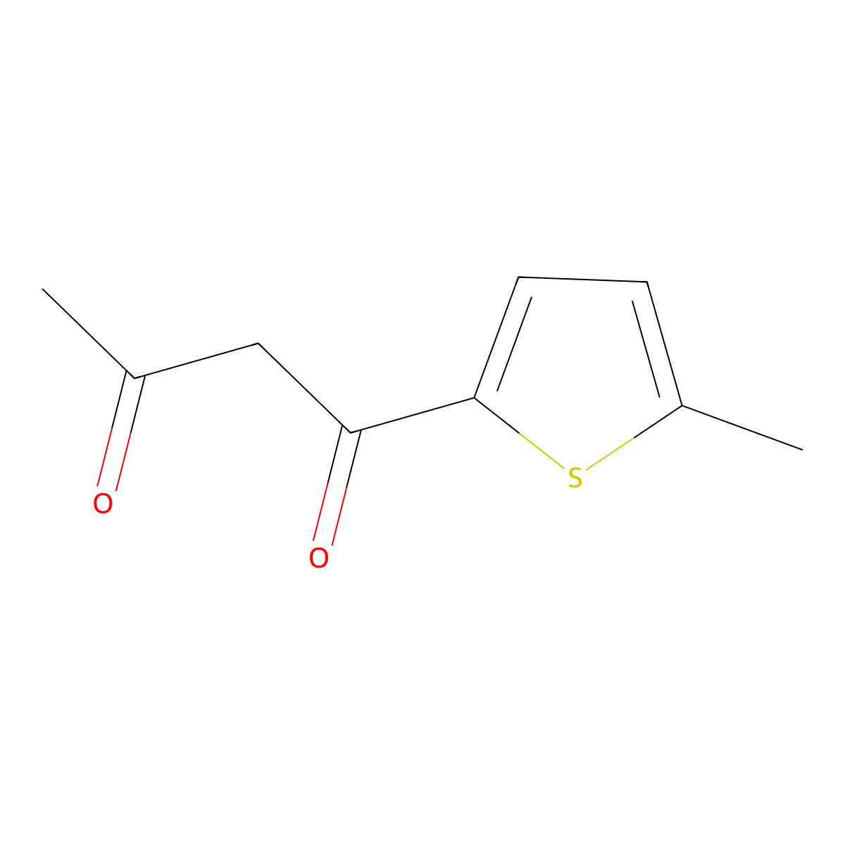 1-(5-Methylthiophen-2-yl)butane-1,3-dione molecular structure, CAS 1092286-23-1