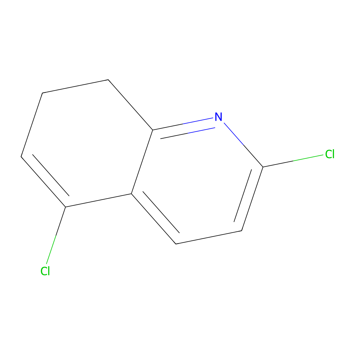 2,5-Dichloro-7,8-dihydroquinoline molecular structure, CAS 1092287-26-7