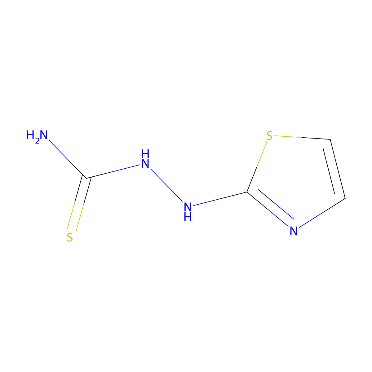 [(1,3-Thiazol-2-yl)amino]thiourea molecular structure, CAS 1092296-19-9