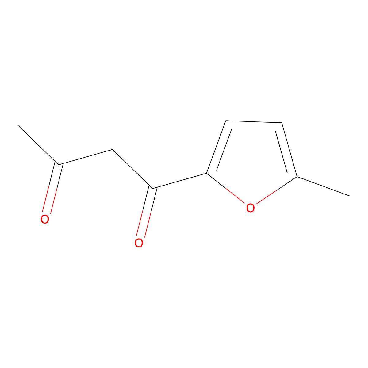 1-(5-Methylfuran-2-yl)butane-1,3-dione molecular structure, CAS 1092299-94-9