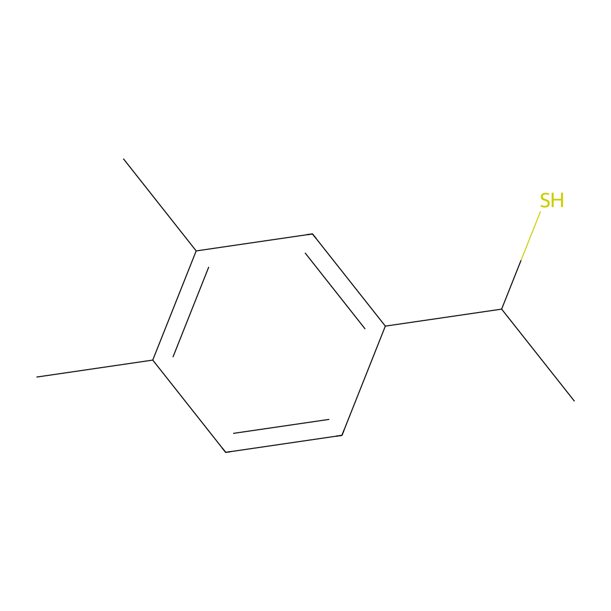 1-(3,4-Dimethylphenyl)ethane-1-thiol molecular structure, CAS 1092300-17-8