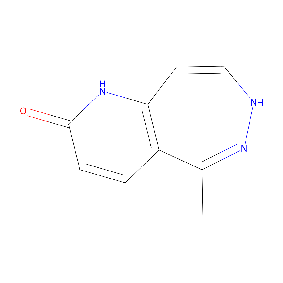 5-methyl-1,7-dihydro-2H-pyrido[3,2-d][1,2]diazepin-2-one molecular structure, CAS 1092344-97-2