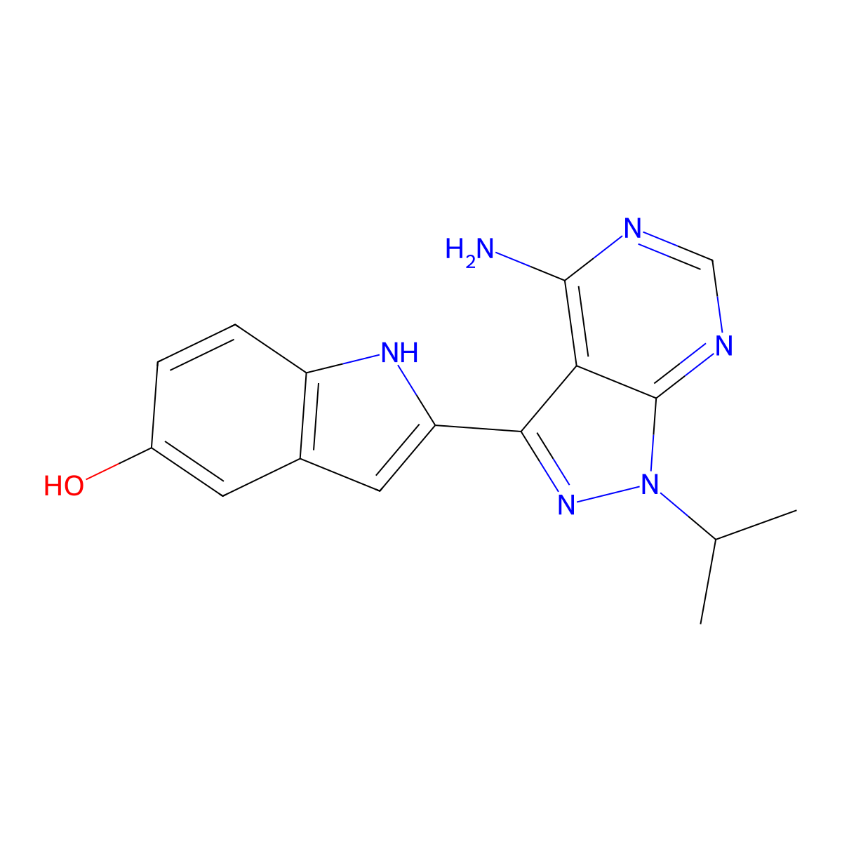 Torkinib molecular structure, CAS 1092351-67-1