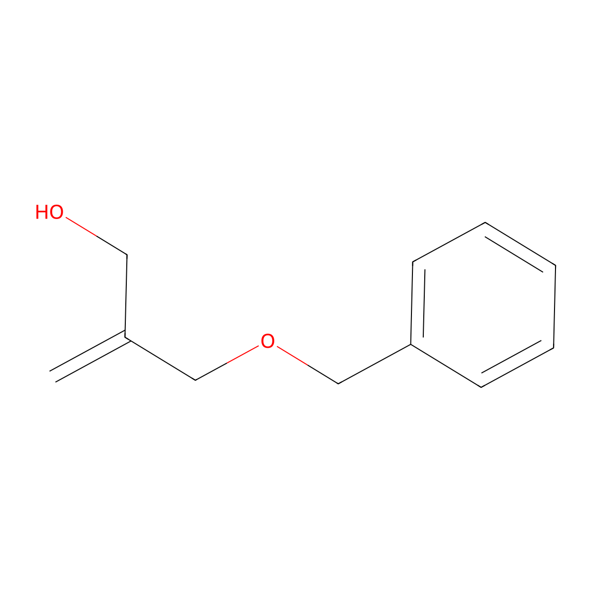 2-[(Benzyloxy)methyl]prop-2-en-1-ol molecular structure, CAS 109240-66-6