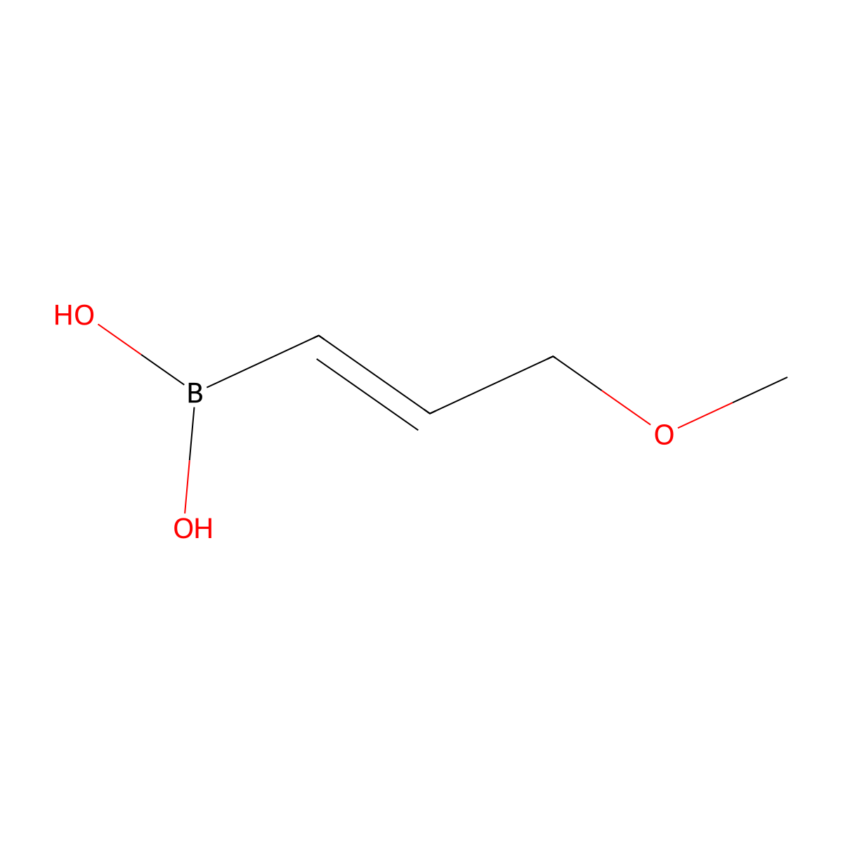 [(E)-3-methoxyprop-1-enyl]boronic acid molecular structure, CAS 1092449-36-9