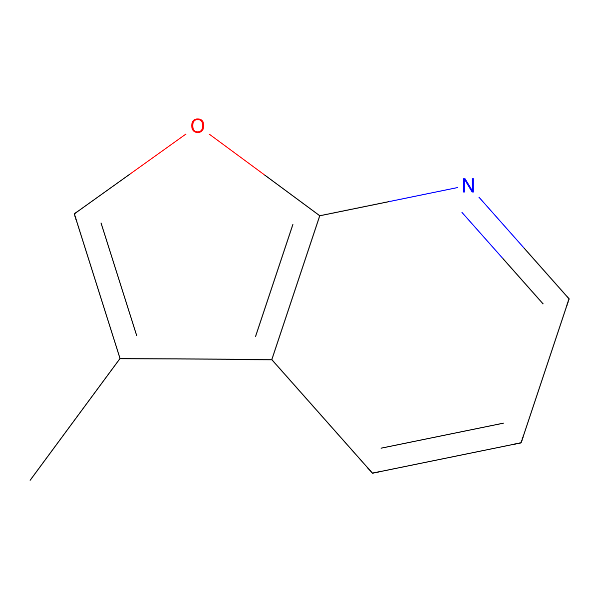 3-Methylfuro[2,3-b]pyridine molecular structure, CAS 109274-90-0