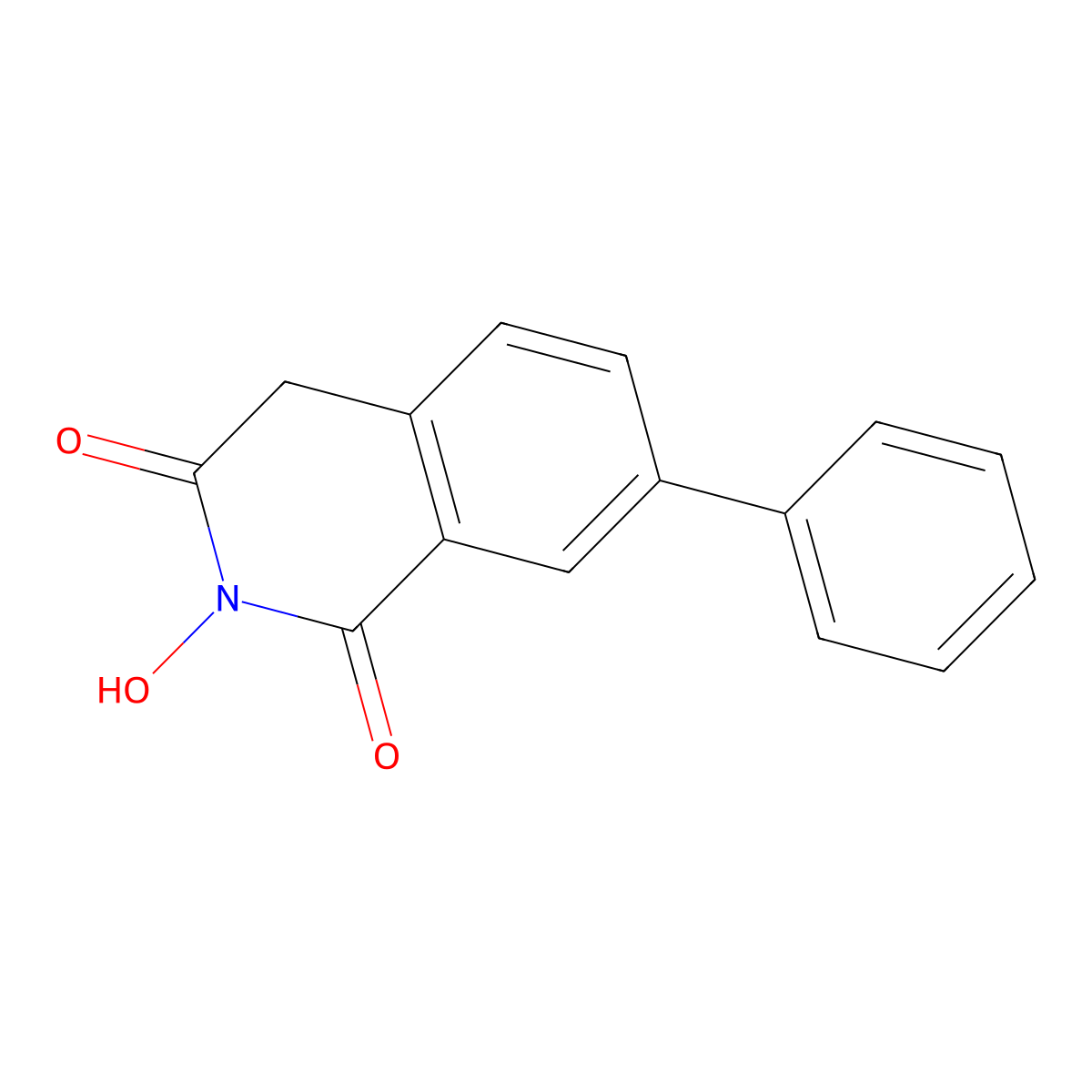 2-Hydroxy-7-phenylisoquinoline-1,3(2H,4H)-dione molecular structure, CAS 1092802-01-1