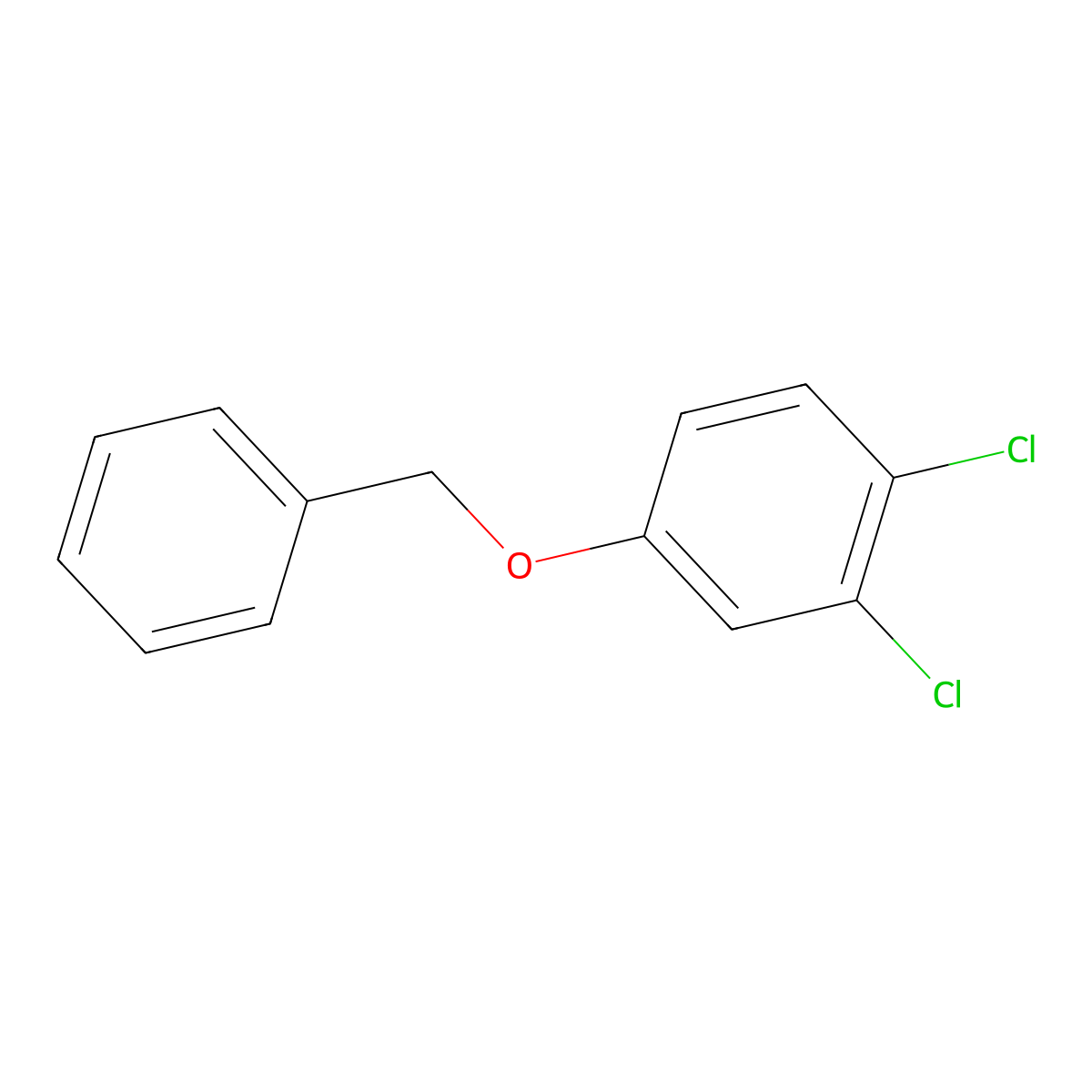 4-(Benzyloxy)-1,2-dichlorobenzene molecular structure, CAS 1092840-89-5