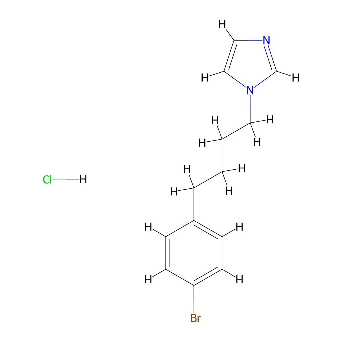 HO-1-IN-1 hydrochloride molecular structure, CAS 1092851-70-1
