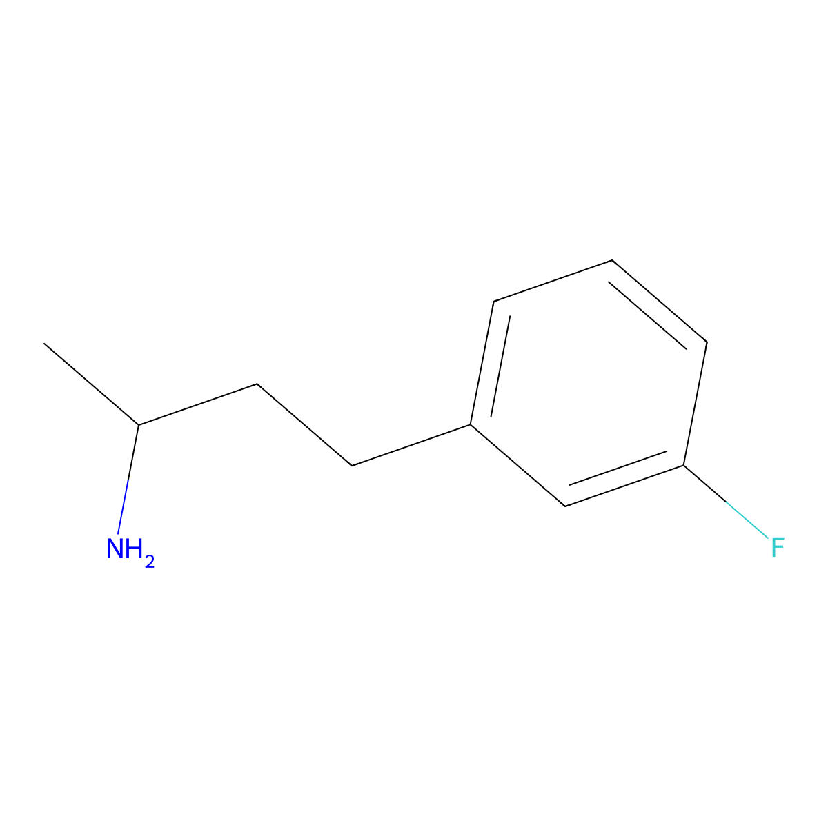4-(3-Fluorophenyl)butan-2-amine molecular structure, CAS 1092924-64-5