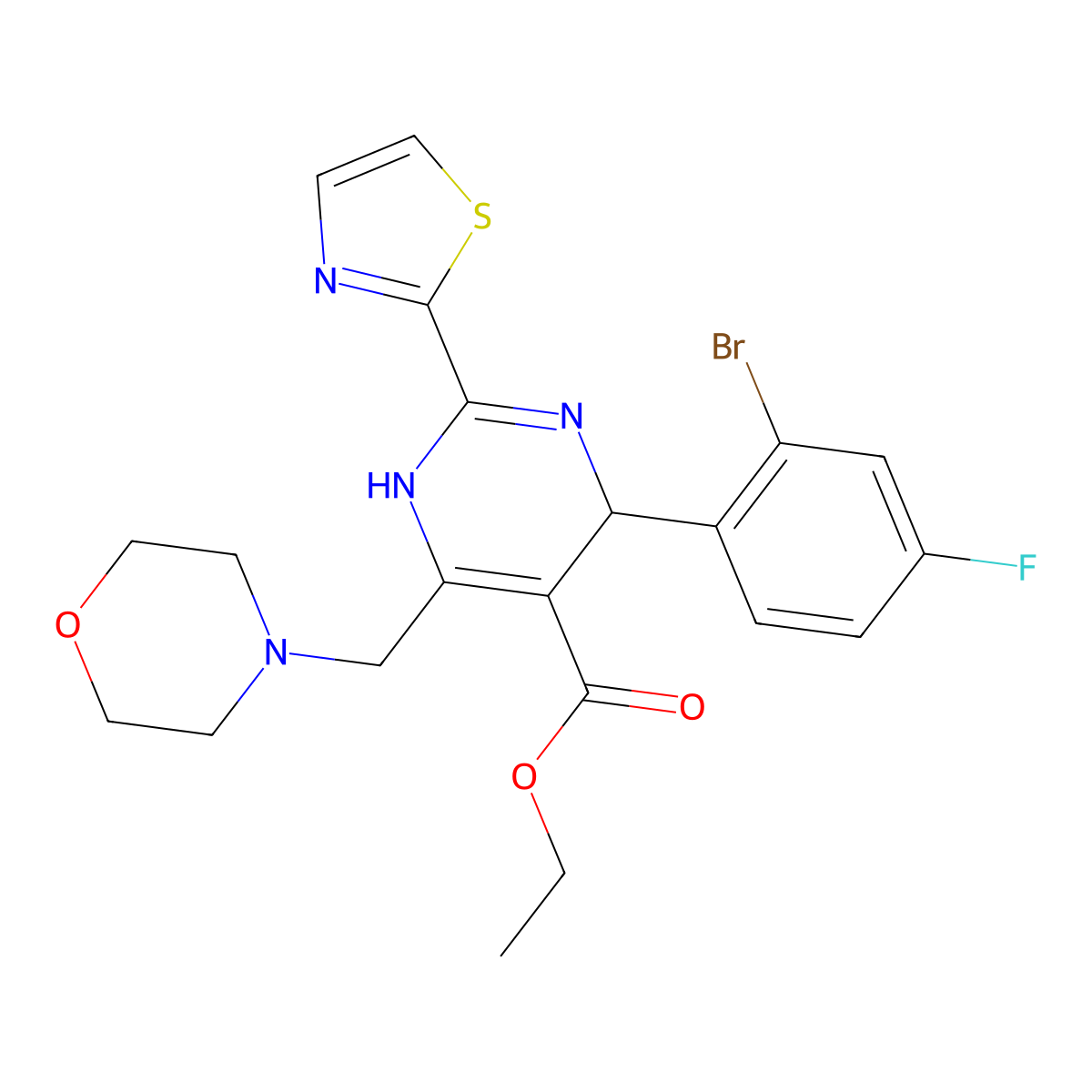 Morphothiadine molecular structure, CAS 1092970-12-1