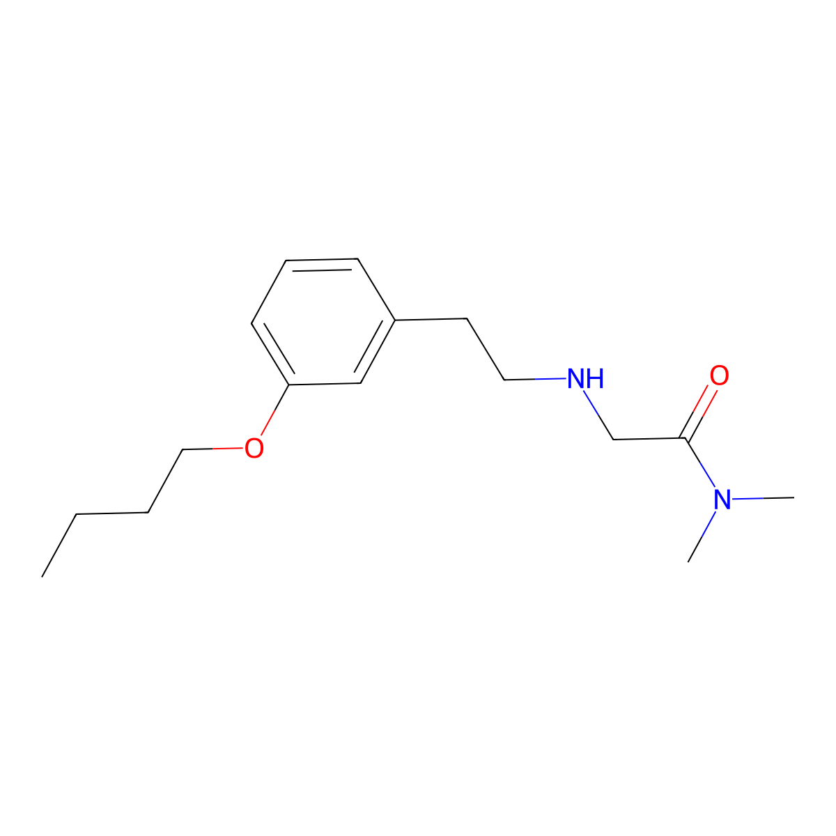 Evenamide molecular structure, CAS 1092977-61-1