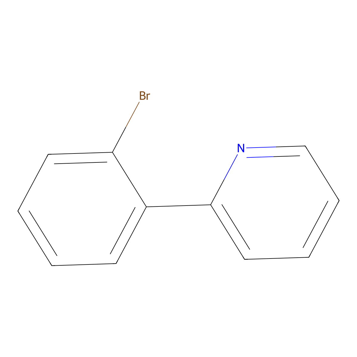 2-(2-Bromophenyl)pyridine molecular structure, CAS 109306-86-7