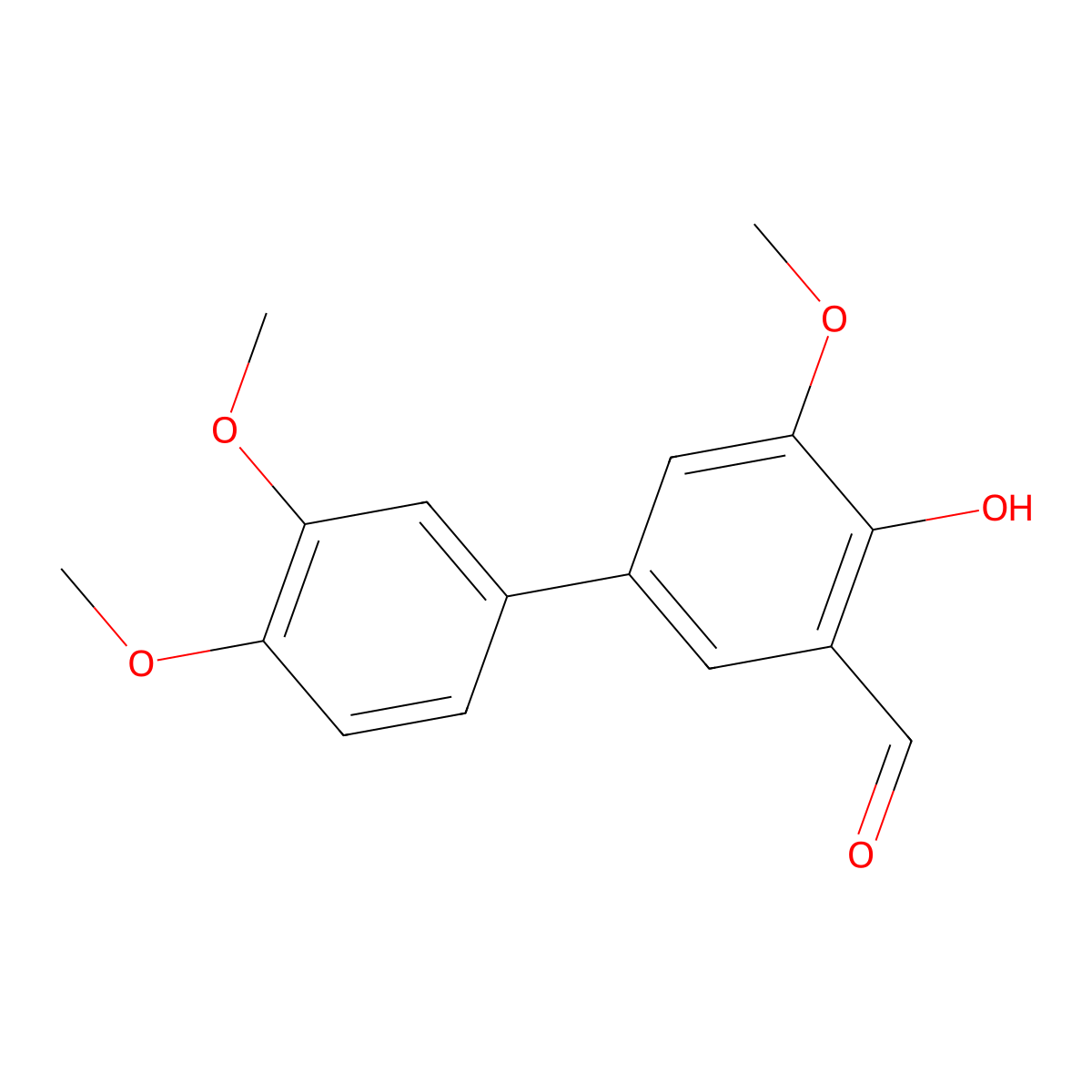 4-Hydroxy-3',4',5-trimethoxy[1,1'-biphenyl]-3-carboxaldehyde molecular structure, CAS 1093120-28-5