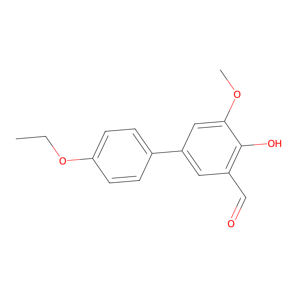 4'-Ethoxy-4-hydroxy-5-methoxy[1,1'-biphenyl]-3-carboxaldehyde molecular structure, CAS 1093120-40-1