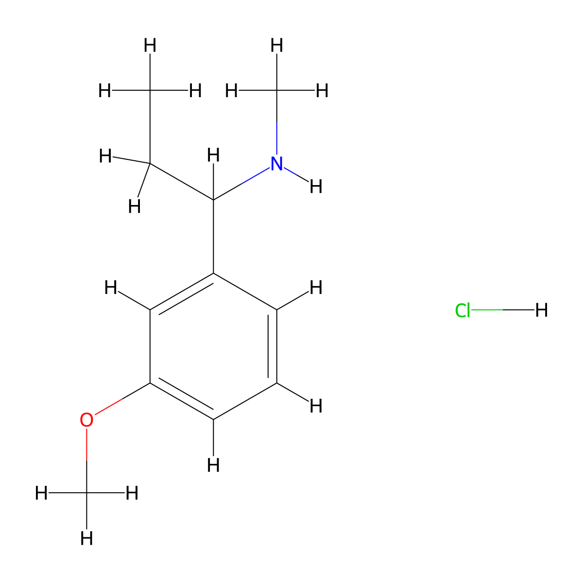 [1-(3-Methoxyphenyl)propyl]methylamine hydrochloride molecular structure, CAS 1093405-43-6
