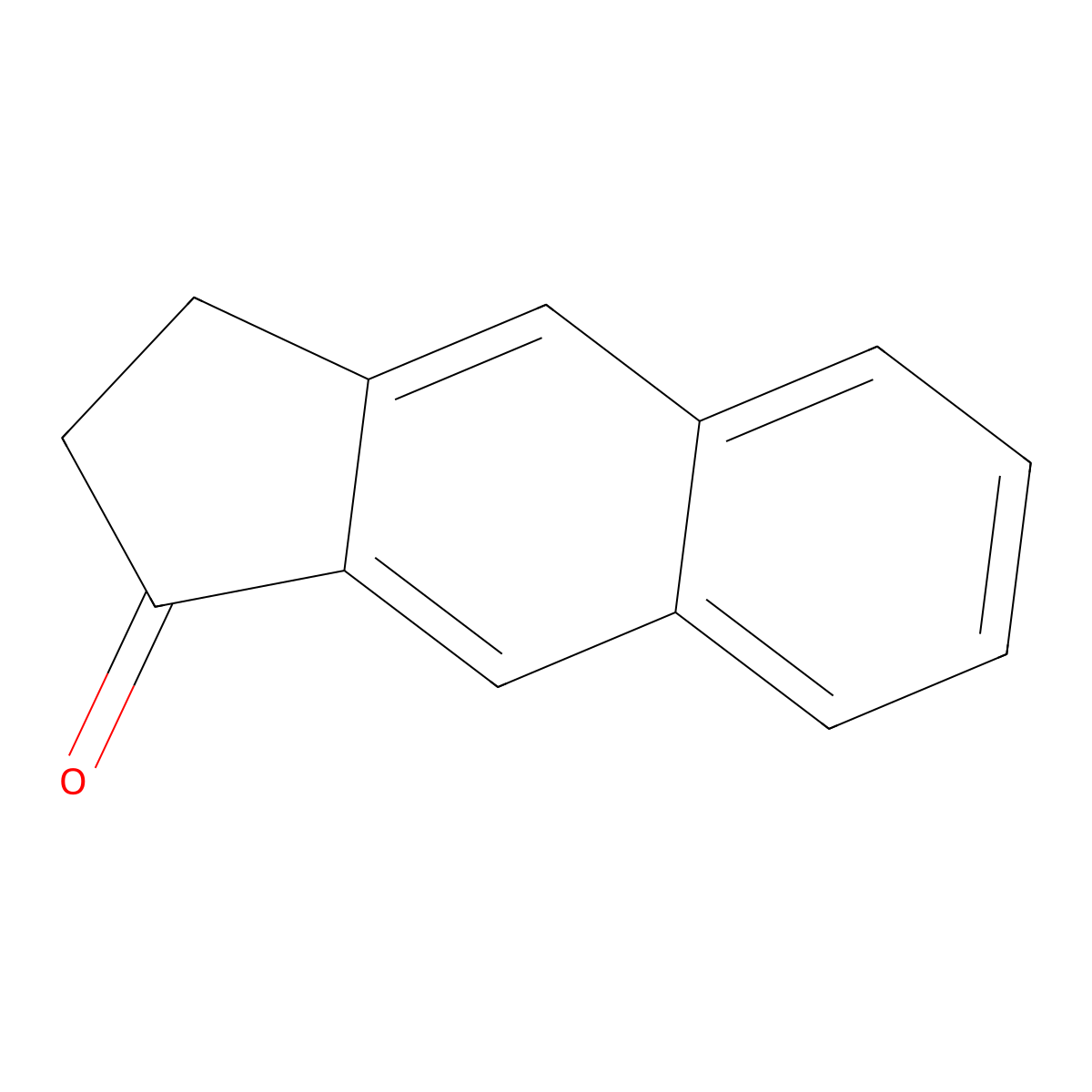 2,3-dihydro-1H-cyclopenta[b]naphthalen-1-one molecular structure, CAS 109341-49-3