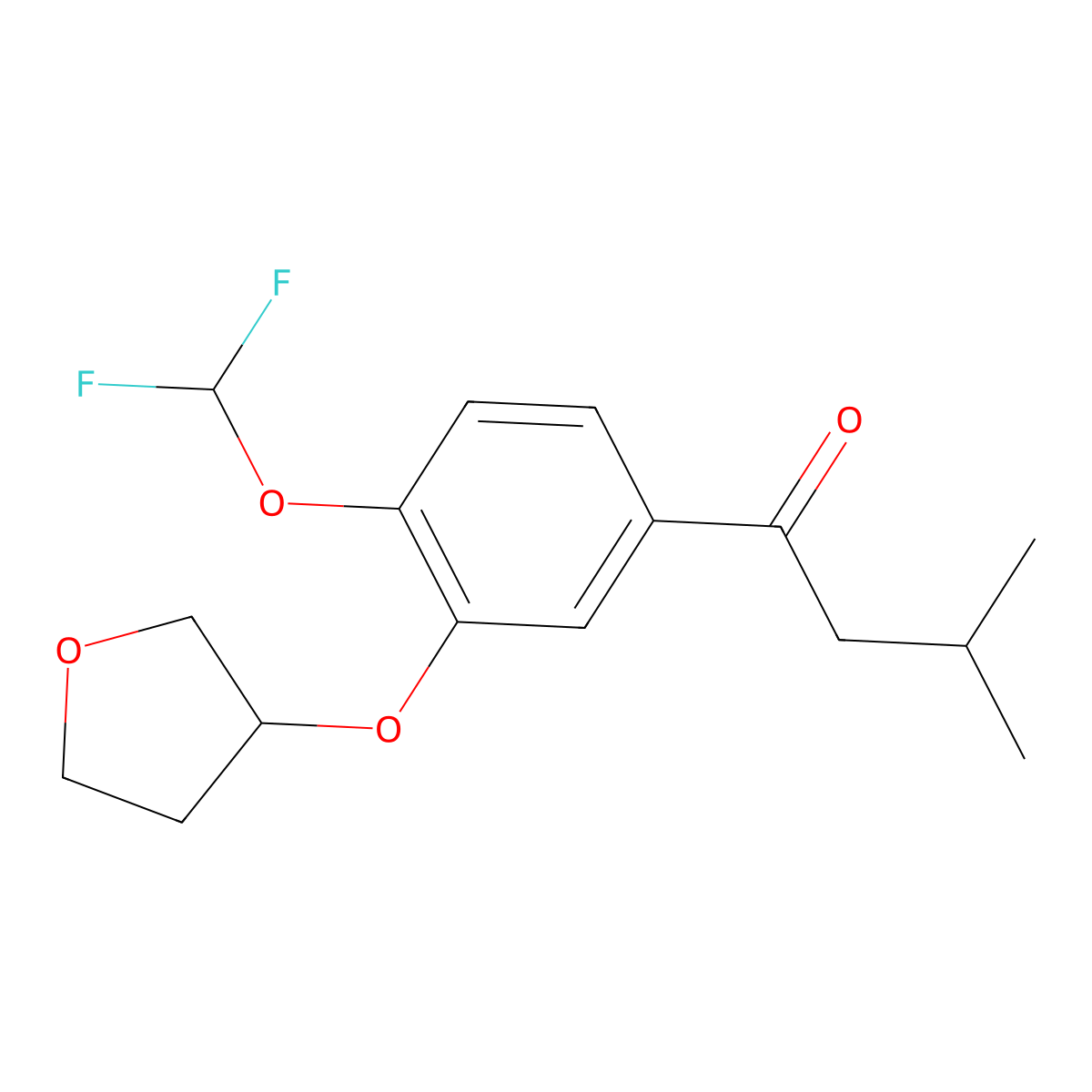 Roflupram molecular structure, CAS 1093412-18-0