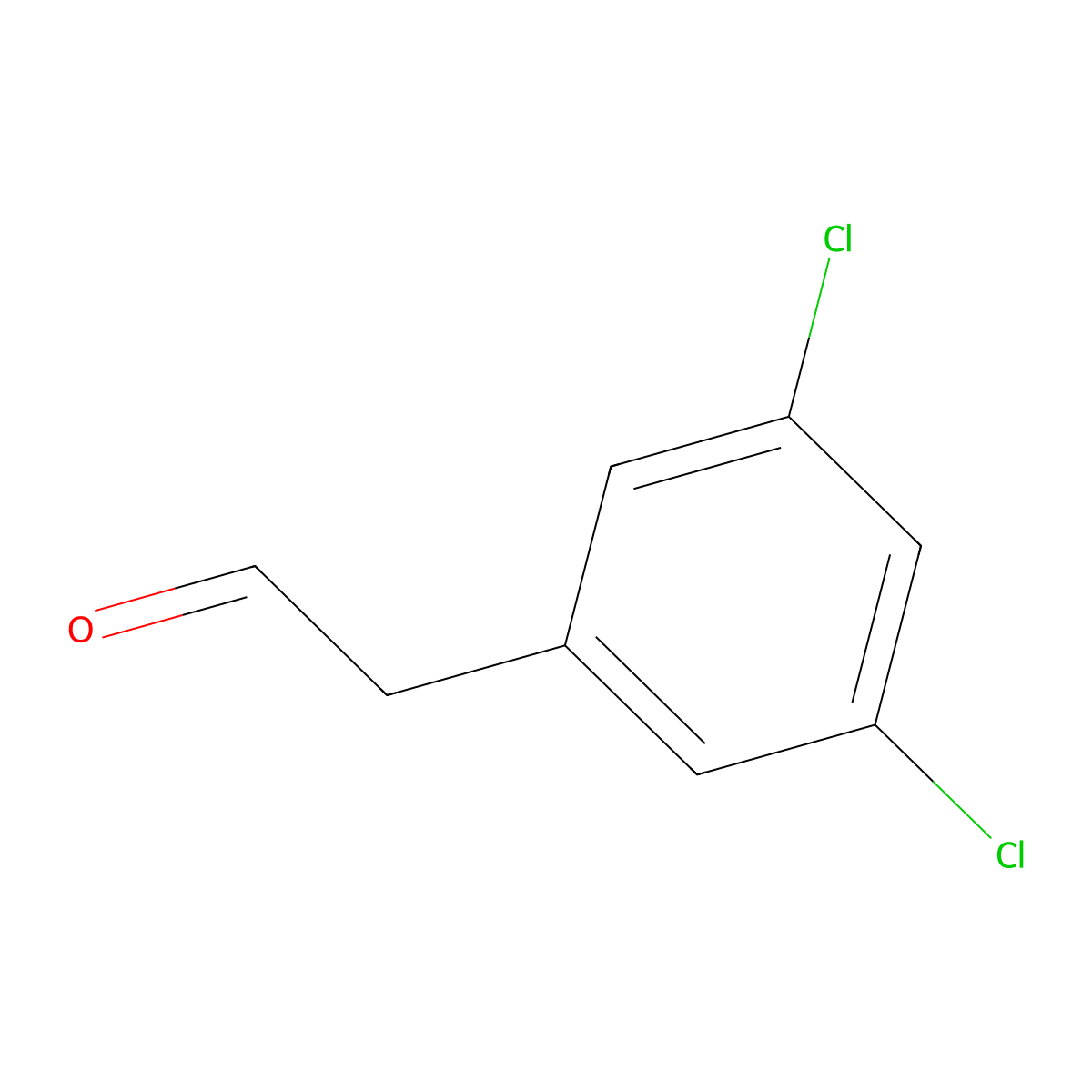 2-(3,5-Dichlorophenyl)acetaldehyde molecular structure, CAS 109346-95-4