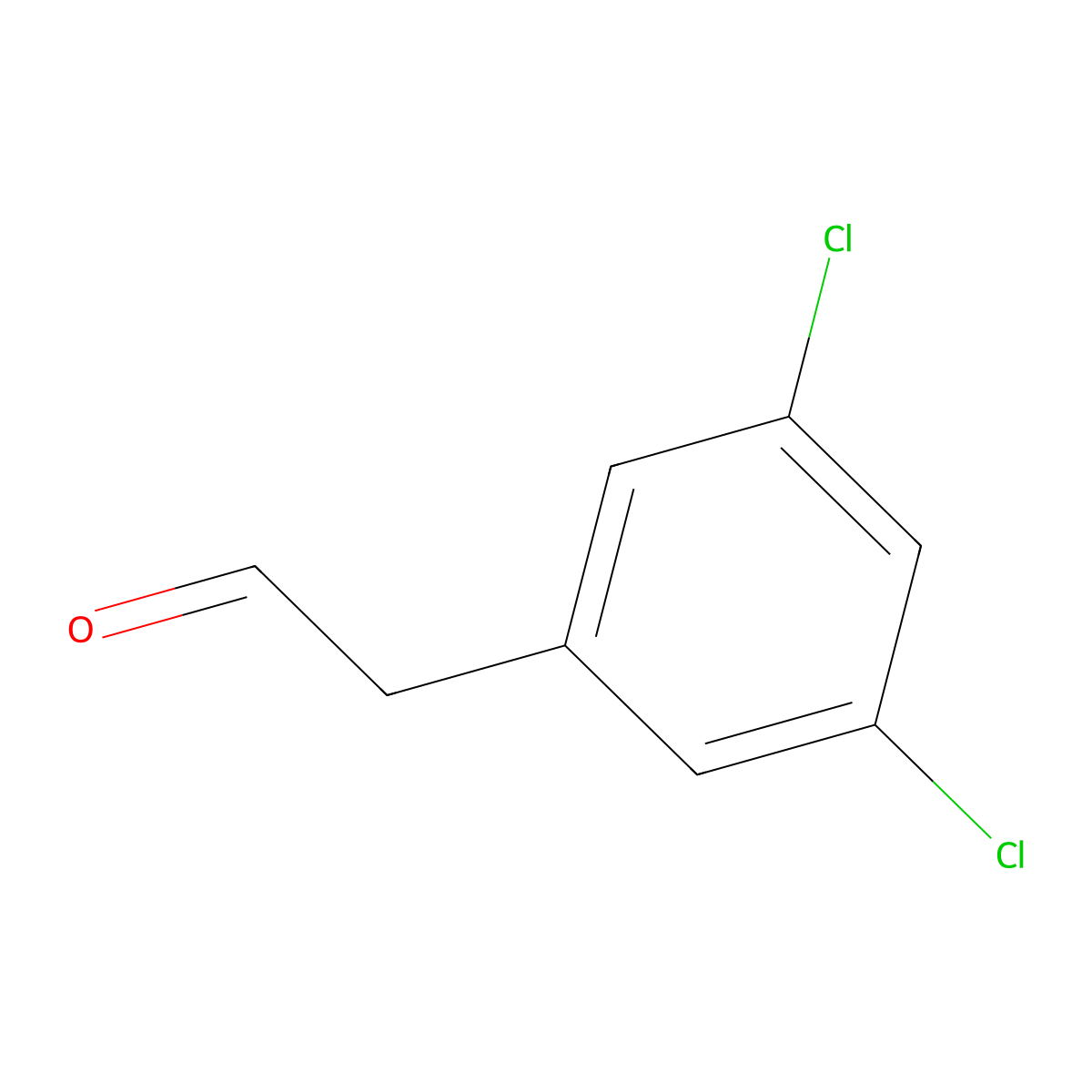 2-(3,5-Dichlorophenyl)acetaldehyde molecular structure, CAS 109346-95-4