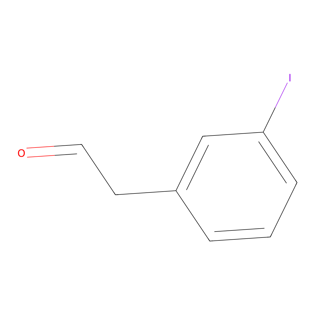 2-(3-Iodophenyl)acetaldehyde molecular structure, CAS 109347-42-4