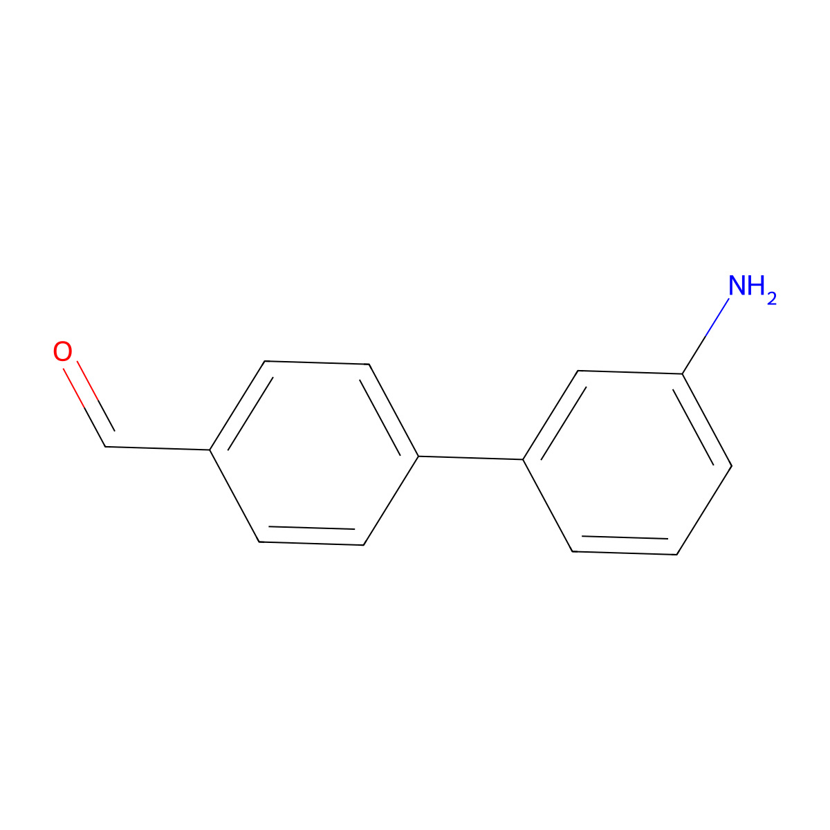 4-(3-Aminophenyl)benzaldehyde molecular structure, CAS 1093758-72-5