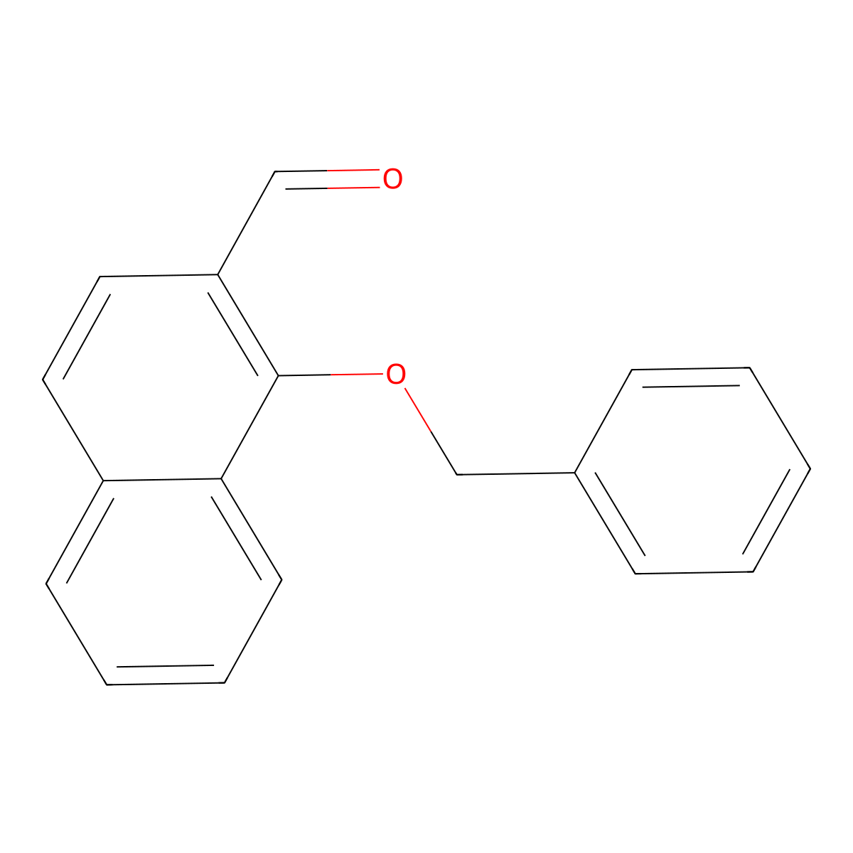 1-(Benzyloxy)-2-naphthaldehyde molecular structure, CAS 109380-65-6