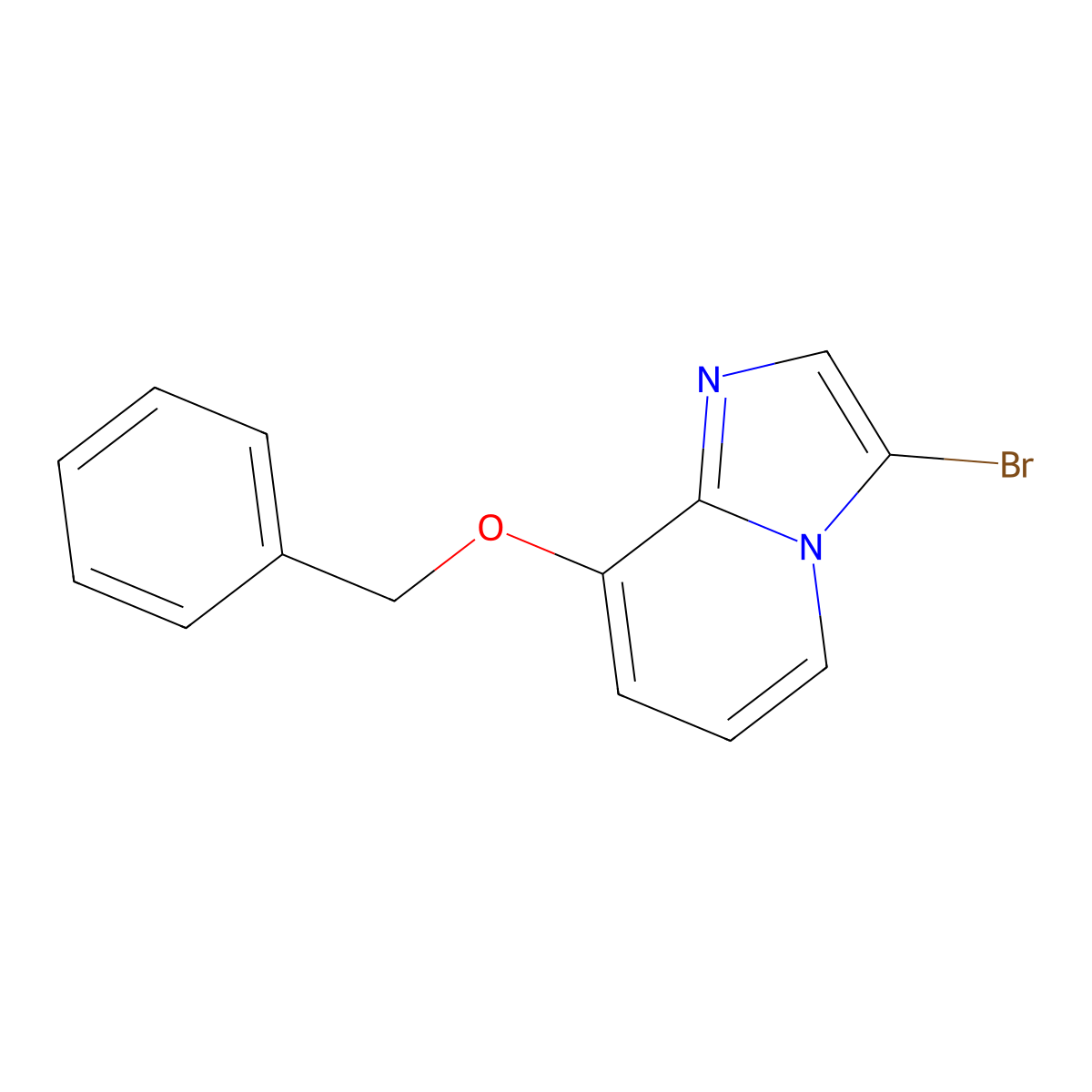 8-(Benzyloxy)-3-bromoimidazo[1,2-a]pyridine molecular structure, CAS 109388-59-2