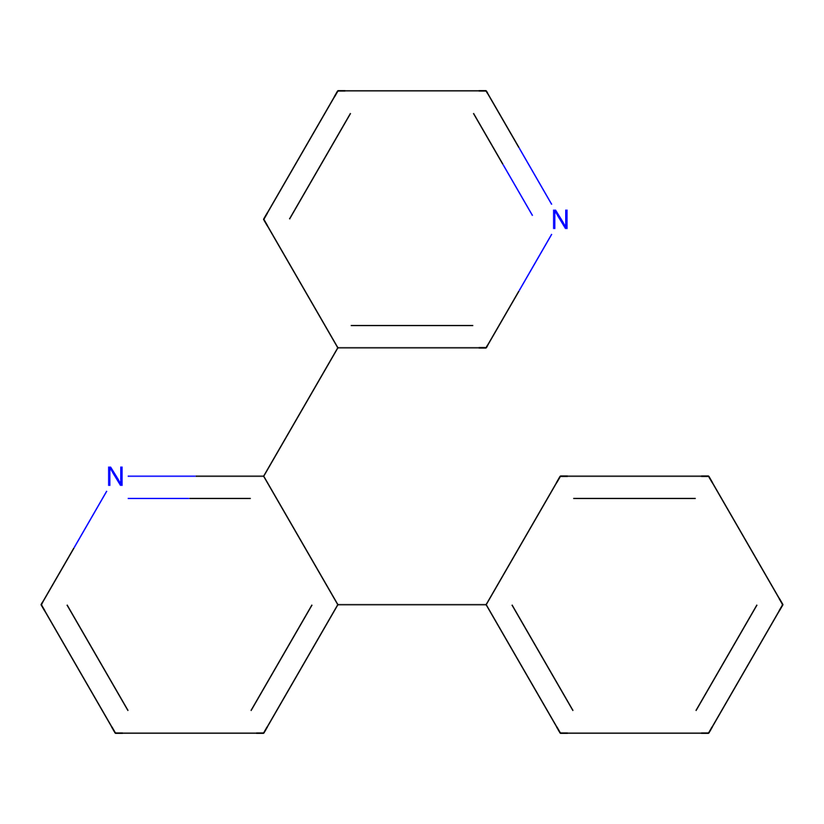 3-Phenyl-2,3'-bipyridine molecular structure, CAS 1093964-00-1