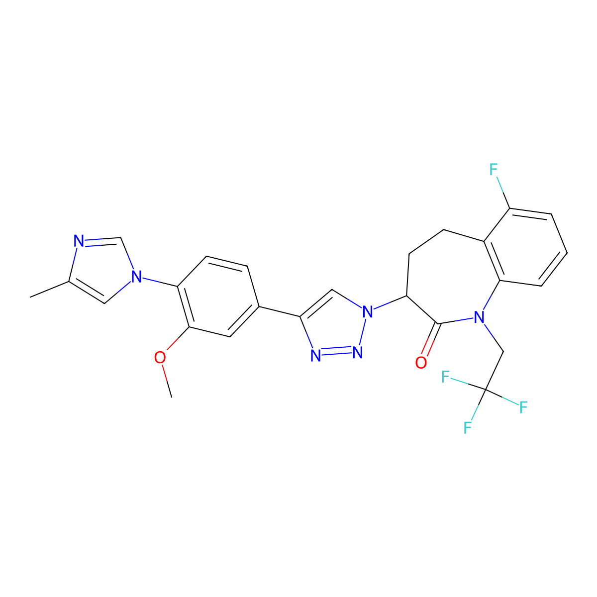 gamma-Secretase modulator 2 molecular structure, CAS 1093978-89-2
