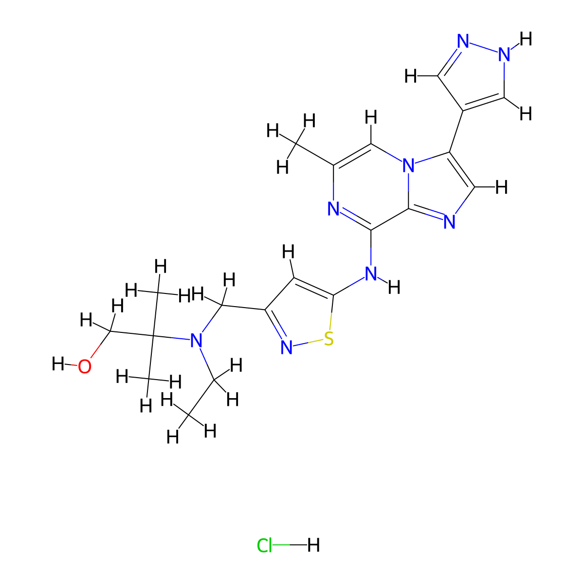 SCH-1473759 hydrochloride molecular structure, CAS 1094067-13-6