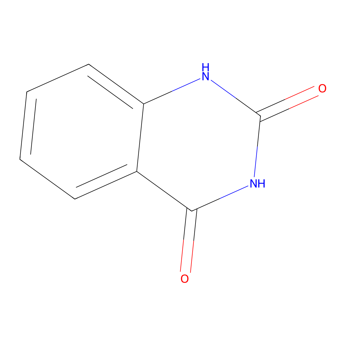 Quinazolinedione molecular structure, CAS 1094158-39-0