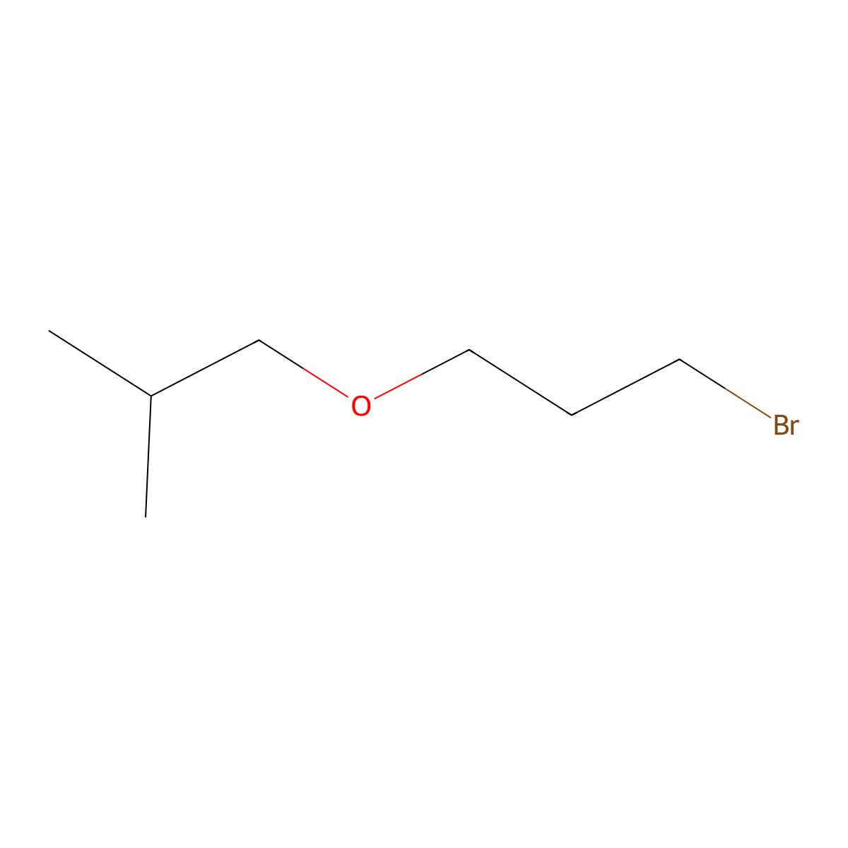 1-Bromo-3-(2-methylpropoxy)propane molecular structure, CAS 1094240-46-6