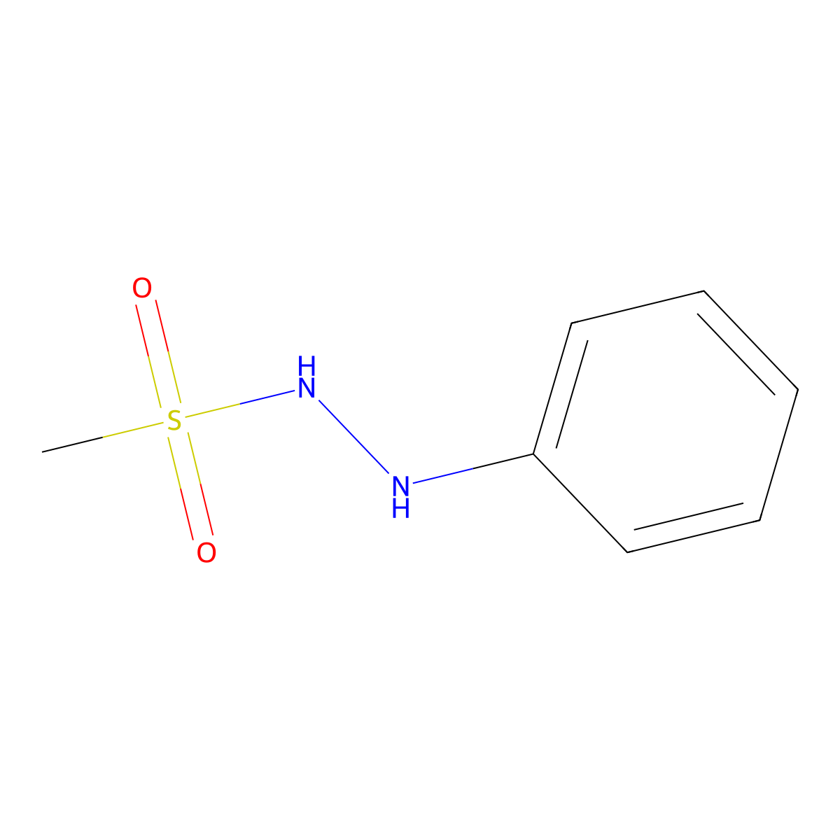 N'-phenylmethanesulfonohydrazide molecular structure, CAS 109425-98-1