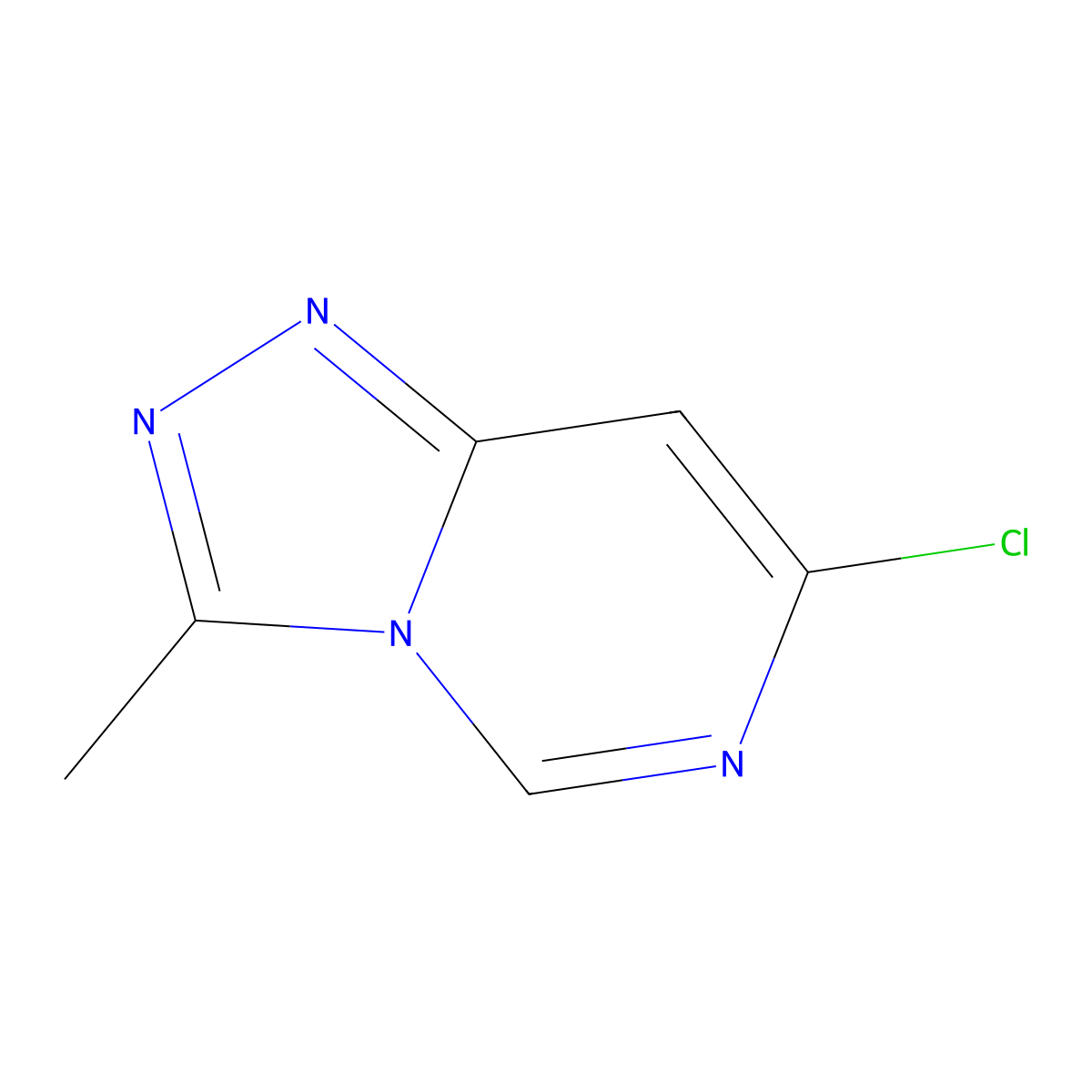 7-Chloro-3-methyl-[1,2,4]triazolo[4,3-c]pyrimidine molecular structure, CAS 1094292-91-7
