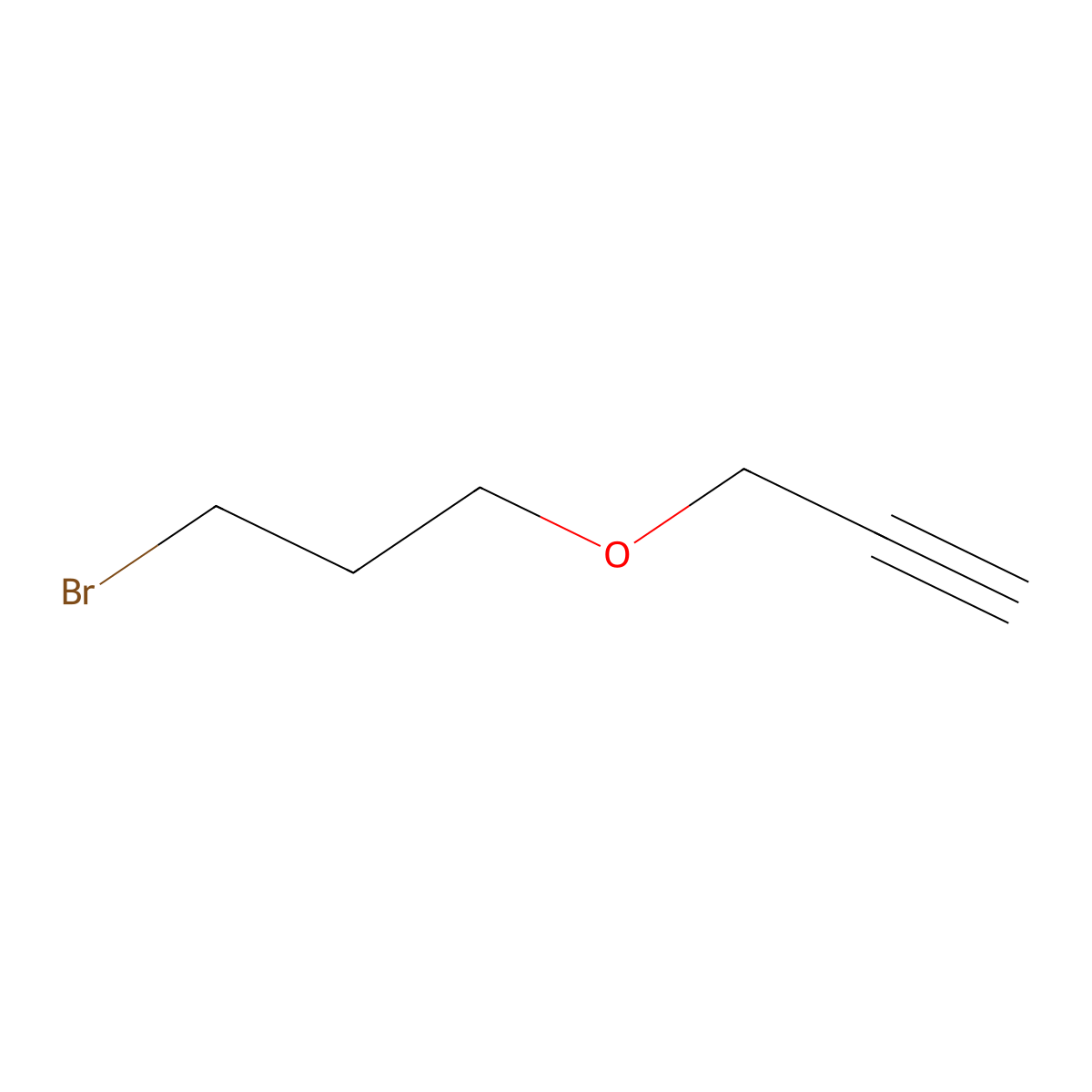 3-(3-Bromopropoxy)prop-1-yne molecular structure, CAS 1094305-73-3