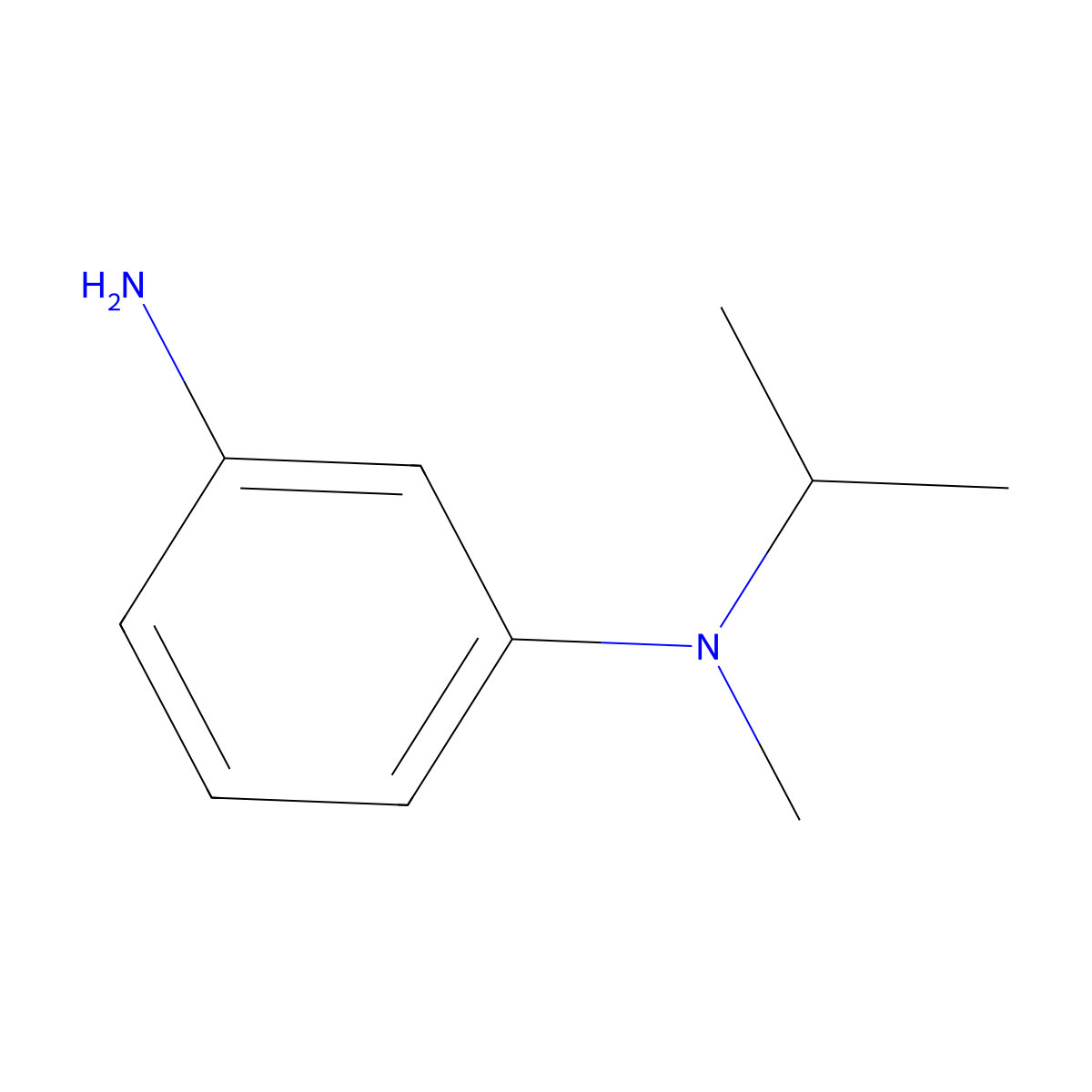 1-N-methyl-1-N-(propan-2-yl)benzene-1,3-diamine molecular structure, CAS 1094323-93-9
