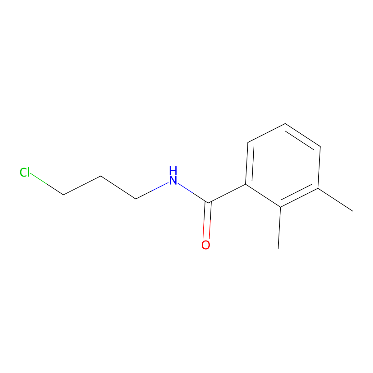 N-(3-chloropropyl)-2,3-dimethylbenzamide molecular structure, CAS 1094397-79-1