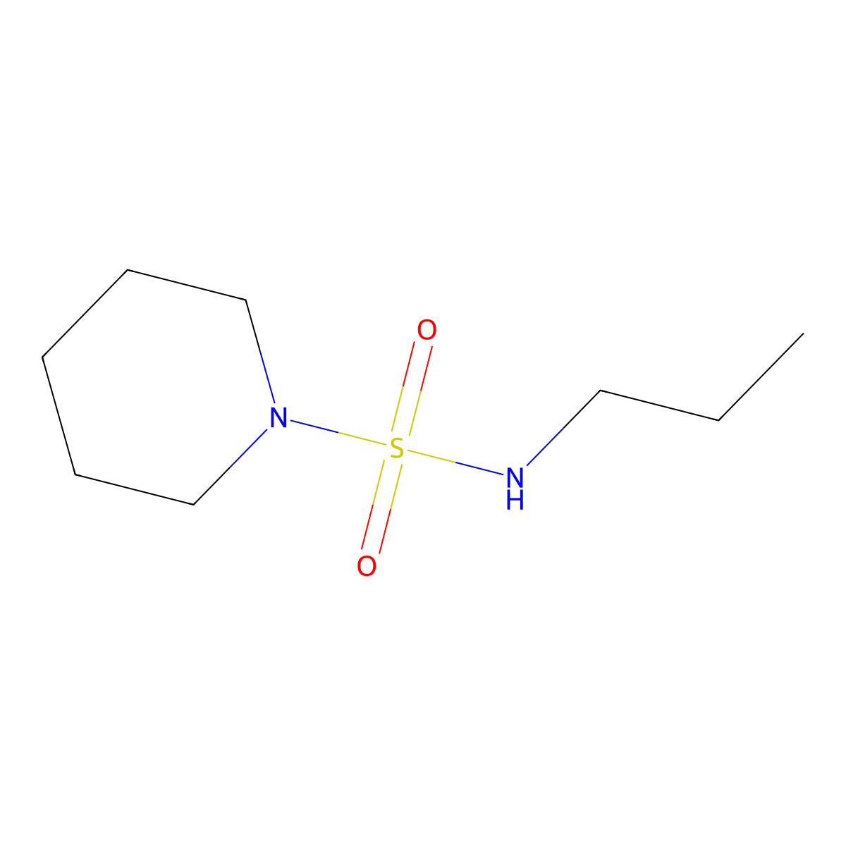 N-propylpiperidine-1-sulfonamide molecular structure, CAS 1094460-18-0