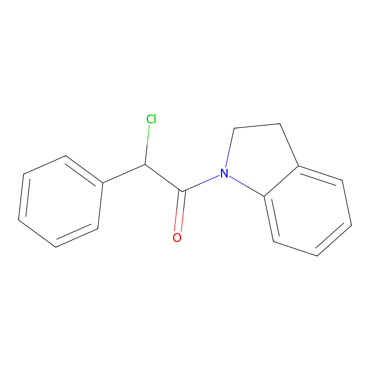 1-[Chloro(phenyl)acetyl]indoline molecular structure, CAS 1094501-18-4
