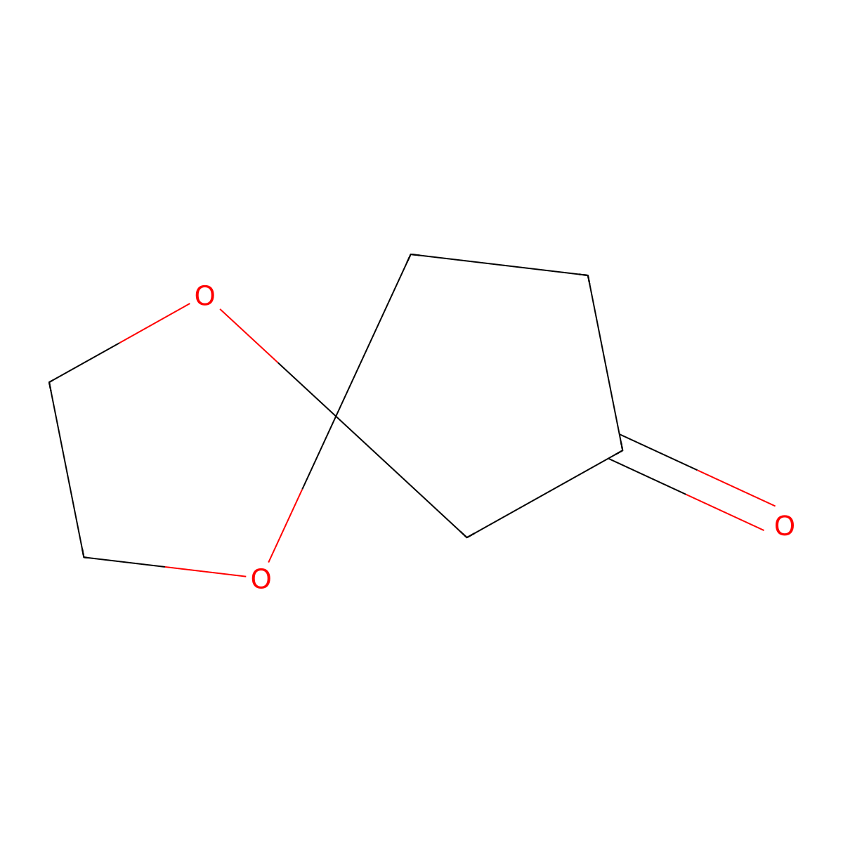1,4-Dioxaspiro[4.4]nonan-7-one molecular structure, CAS 109459-59-8