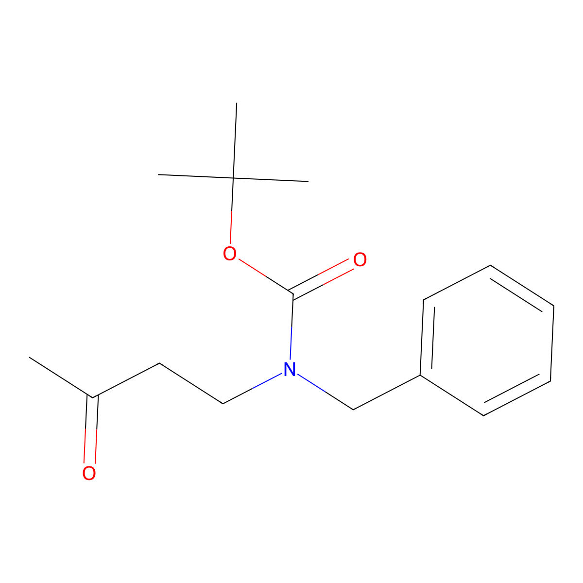 N-Benzyl-N-boc-4-amino-2-butanone molecular structure, CAS 1094595-81-9