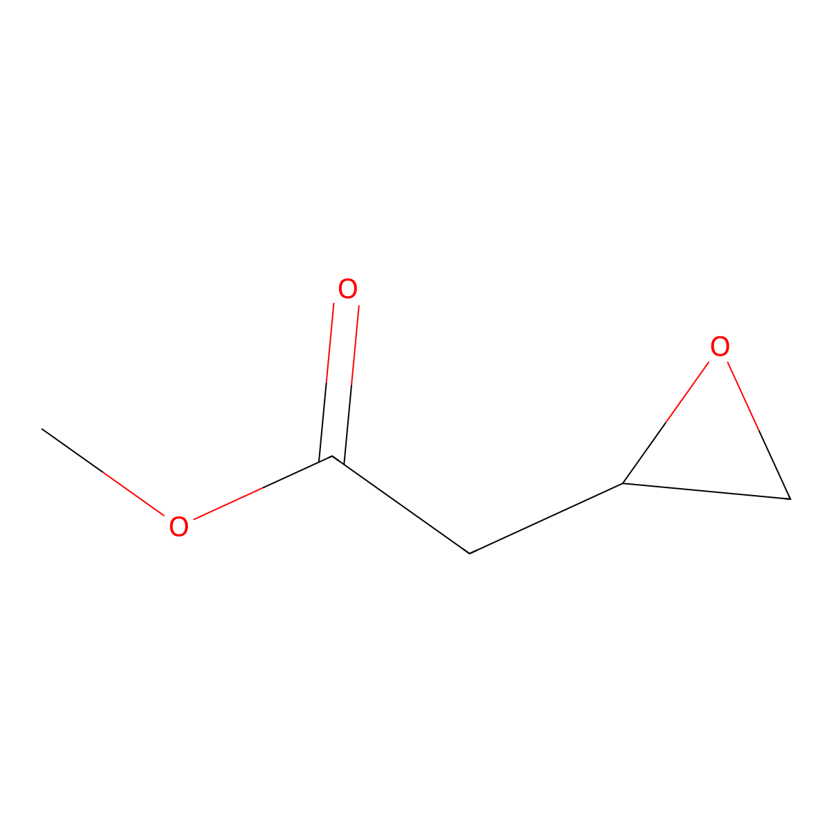 Methyl(R)-2-(oxiran-2-yl)acetate molecular structure, CAS 109462-42-2