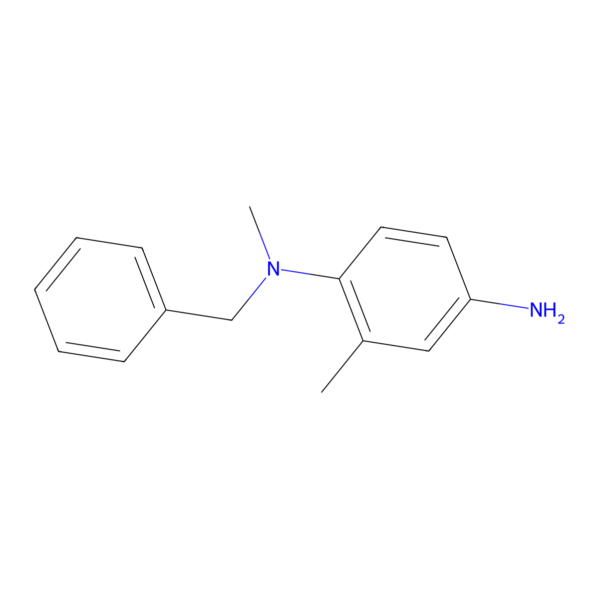 N1-Benzyl-N1,2-dimethylbenzene-1,4-diamine molecular structure, CAS 1094646-28-2