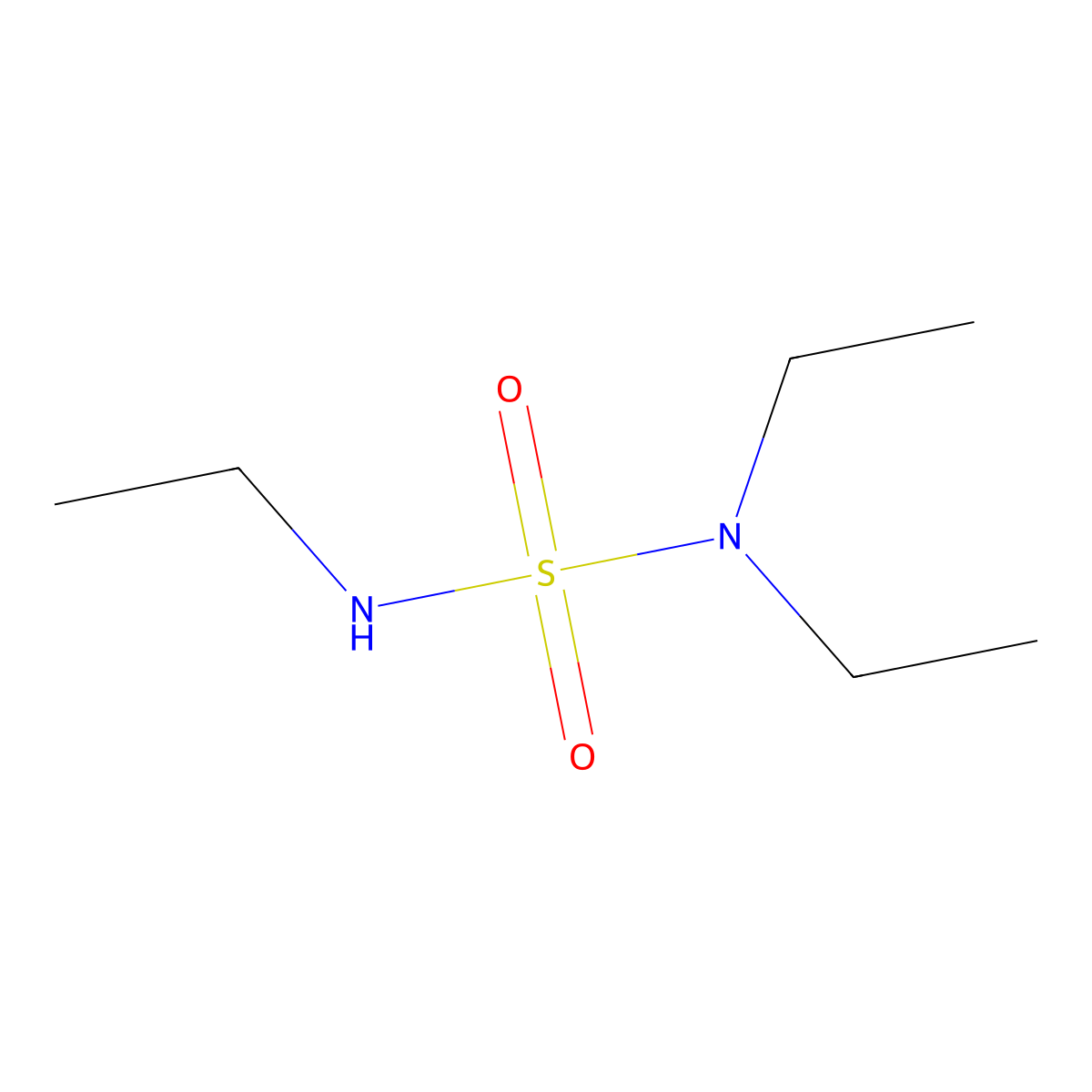 Diethyl(ethylsulfamoyl)amine molecular structure, CAS 1094661-86-5