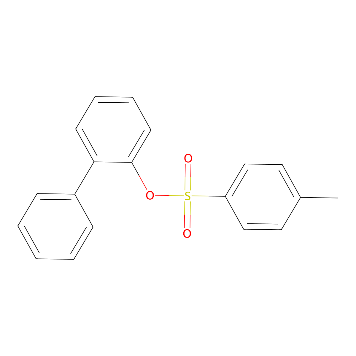 2-Phenylphenyl 4-methylbenzene-1-sulfonate molecular structure, CAS 109471-79-6