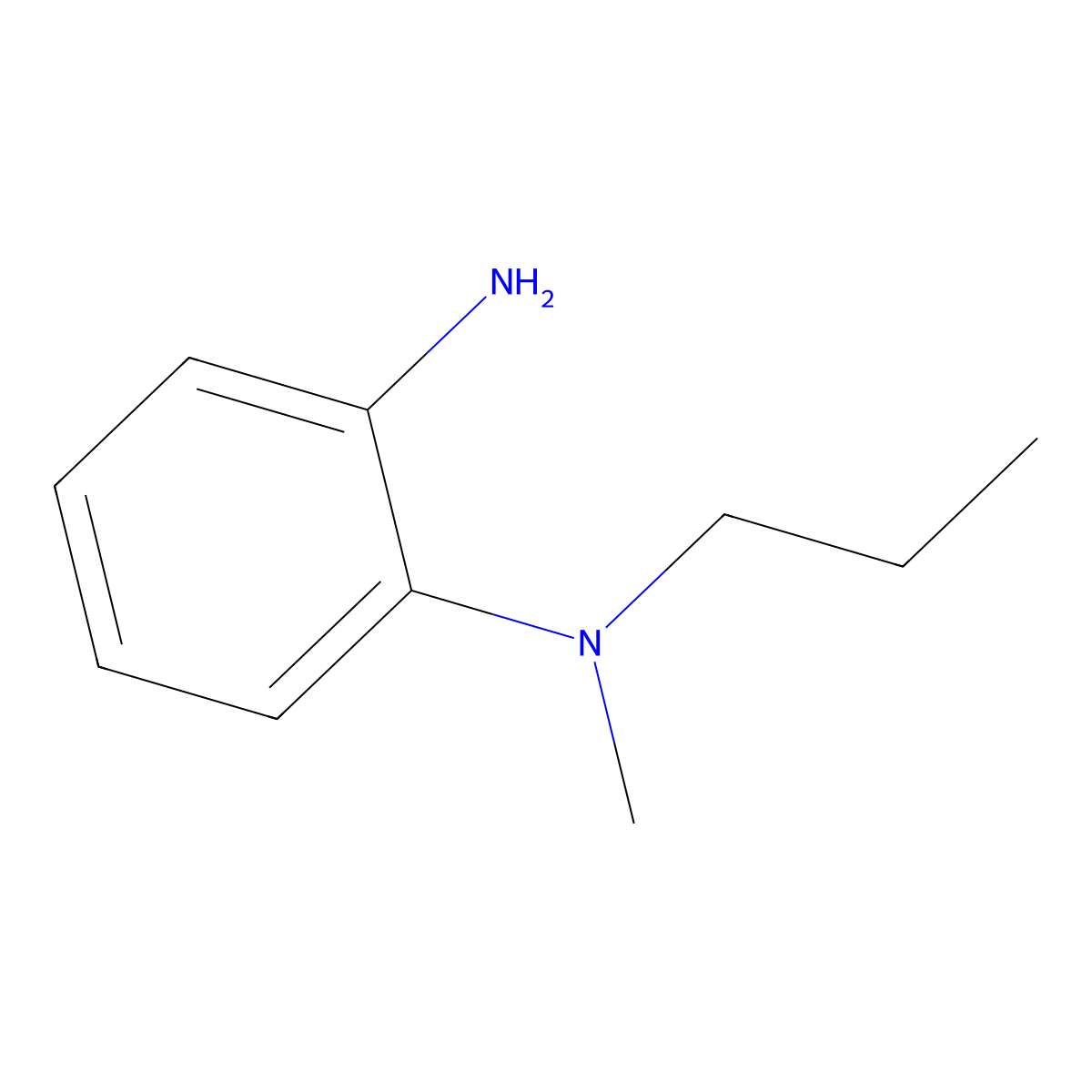 N1-methyl-N1-propylbenzene-1,2-diamine molecular structure, CAS 1094813-04-3