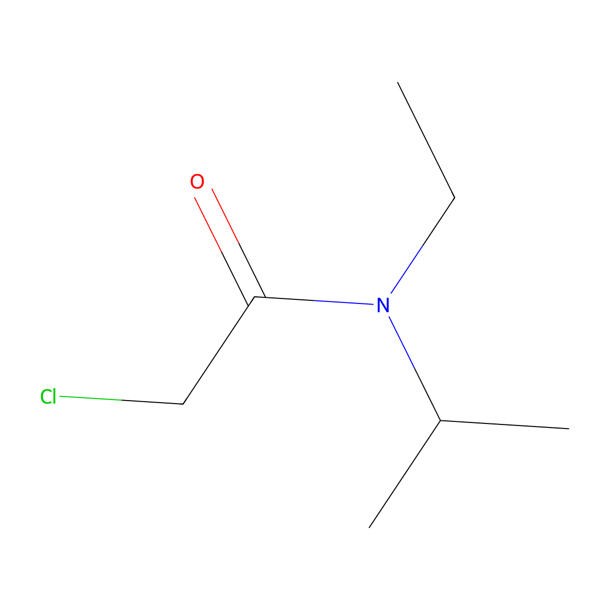 2-Chloro-N-ethyl-N-(propan-2-yl)acetamide molecular structure, CAS 1094823-99-0