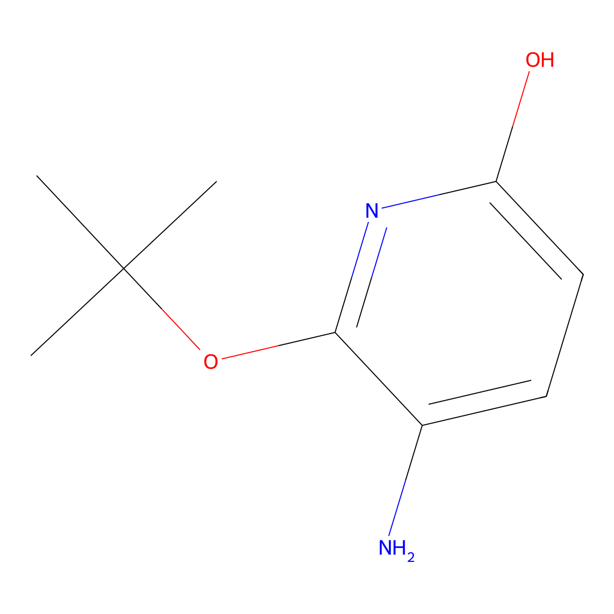 5-Amino-6-(tert-butoxy)pyridin-2-OL molecular structure, CAS 1094858-73-7